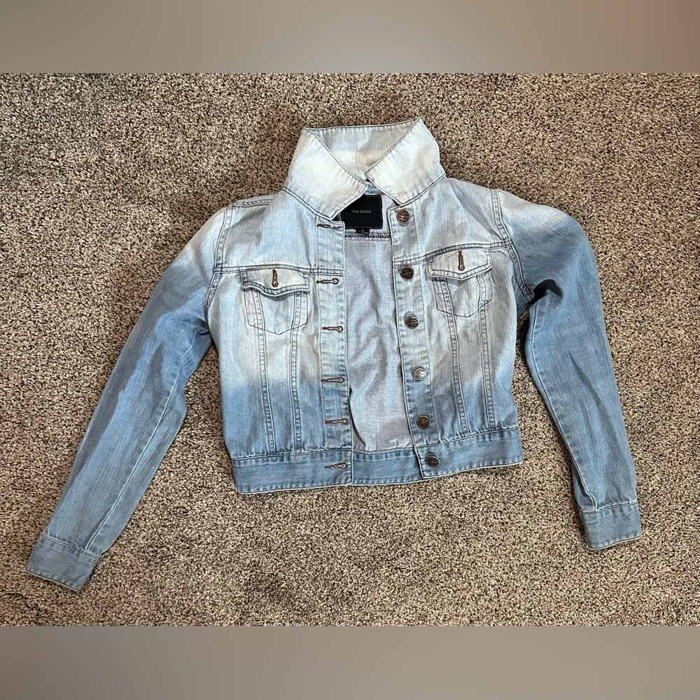 Girls Light Blue Denim Jacket